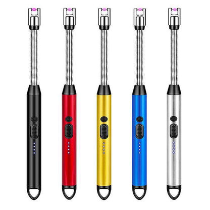 "Eid Mega Offer: PyroFlex™ Rechargeable Electric Arc Lighter — BUY 2 GET 1 FREE! (Gas Khatam Hone Ka Khauf Khatam)